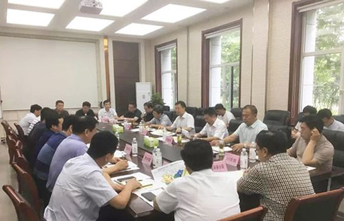 邢台市政协副主席县委书记李国印到尹村镇远大阀门集团调研指导